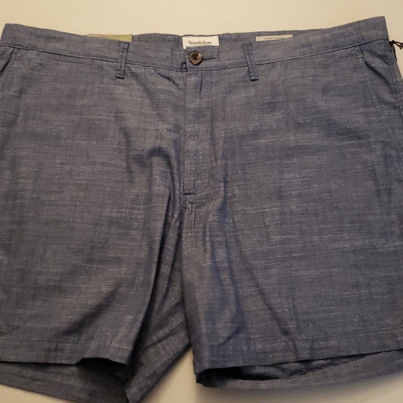 Goodfellow & Co Other - Goodfellow & Co Geneva Blue Flat Front Shorts